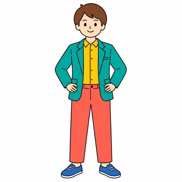 getup（服装・noun）の覚え方イラスト