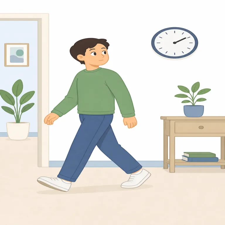 glance（ちらっと見る・動詞）の覚え方イラスト — glance at は「目をさっと投げる」動作を表すと考えると自然です