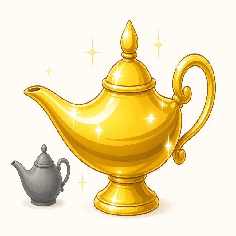 gleaming（光る・形容詞）の覚え方イラスト — この登録では gleaming を、基本義の「光り輝く、ぴかぴかの」とは別に、より短く「光る」と捉えます