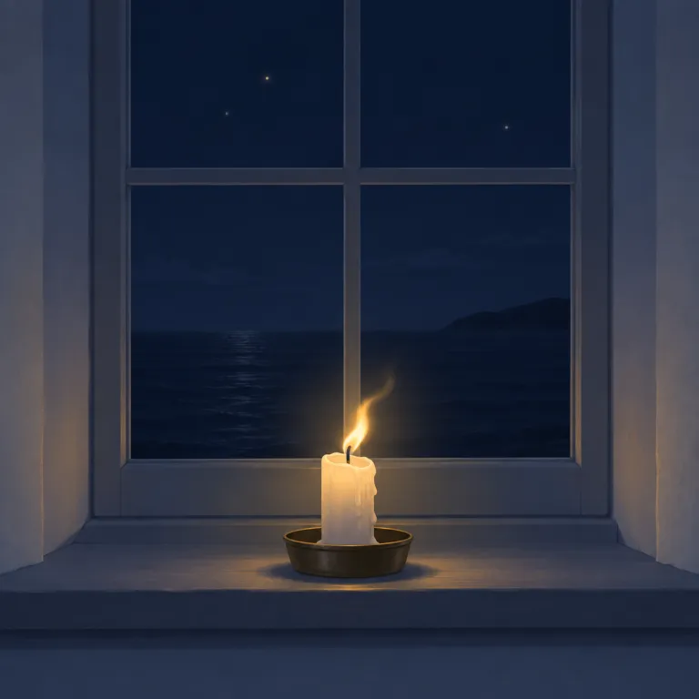 glimmer（かすかに光る・verb）の覚え方イラスト