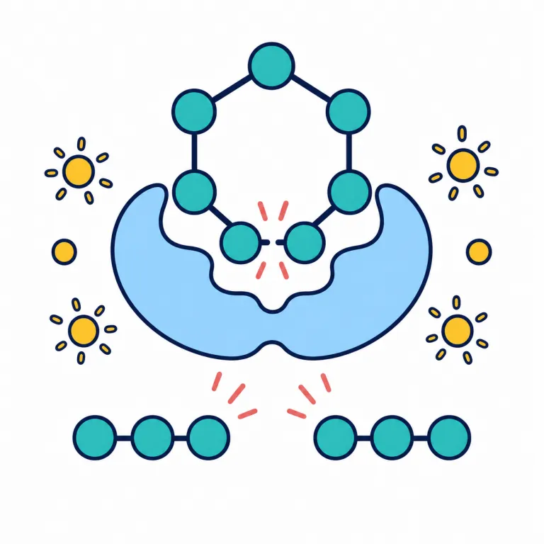glycolysis（解糖系・noun）の覚え方イラスト