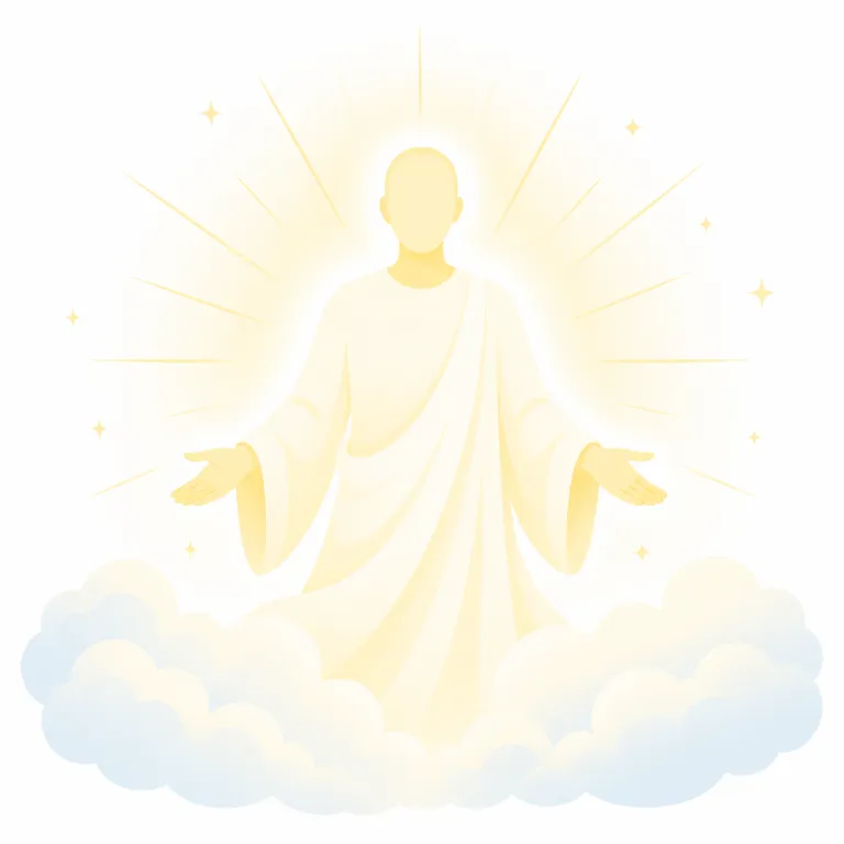 god（神・名詞）の覚え方イラスト — まず大文字の God と小文字の god を分けて覚えると定着しやすいです