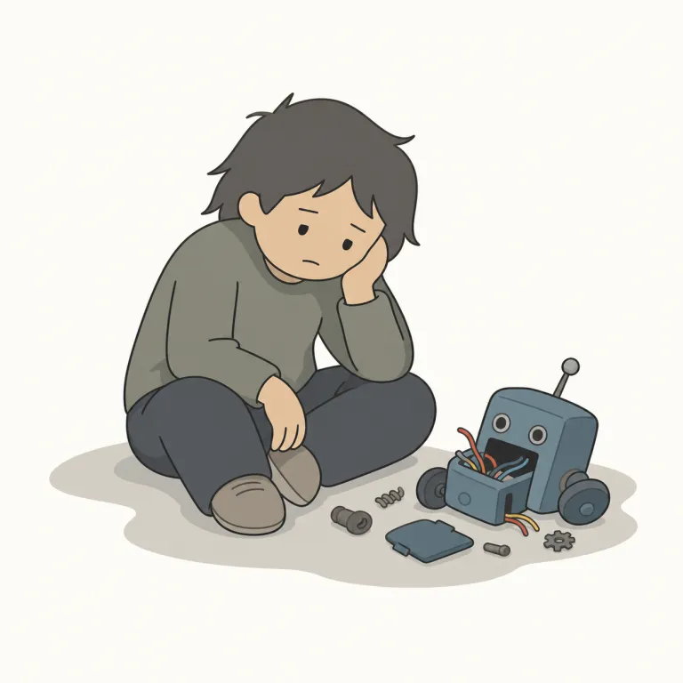 goner（もうだめな人・名詞）の覚え方イラスト — go / gone を知っていれば覚えやすい語です