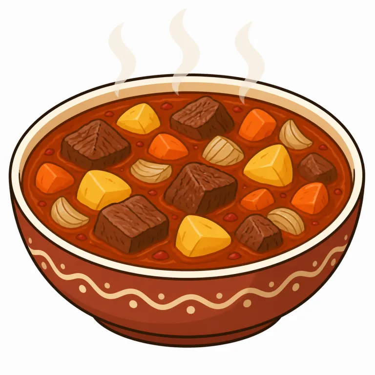 goulash（グーラッシュ・noun）の覚え方イラスト