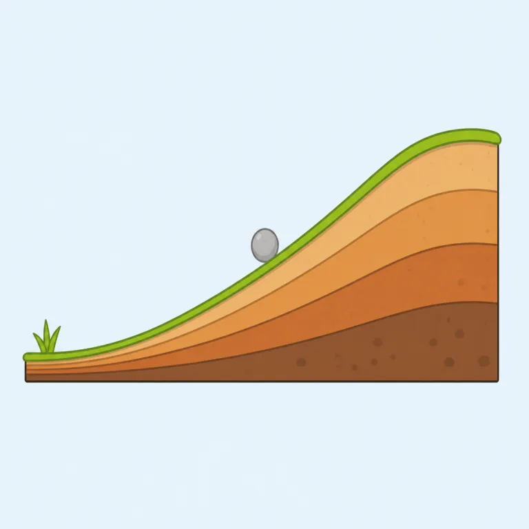 gradient（勾配・名詞）の覚え方イラスト — gradient は gradual を知っていると覚えやすい