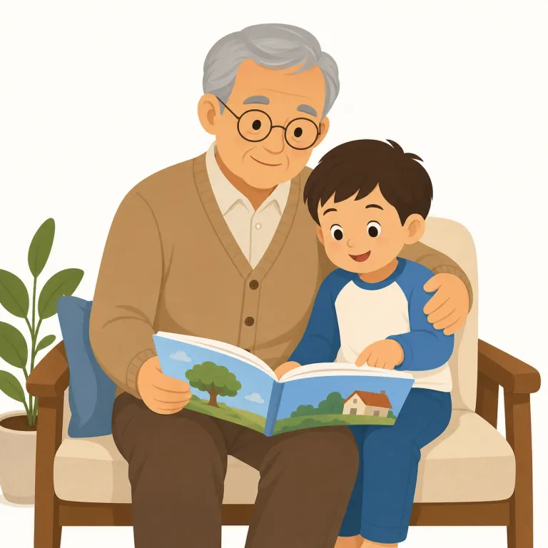 grandpaの覚え方イラスト