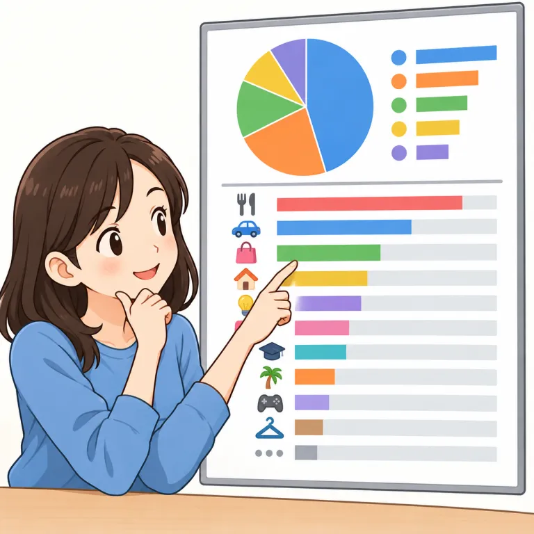 granular（詳細な・adjective）の覚え方イラスト