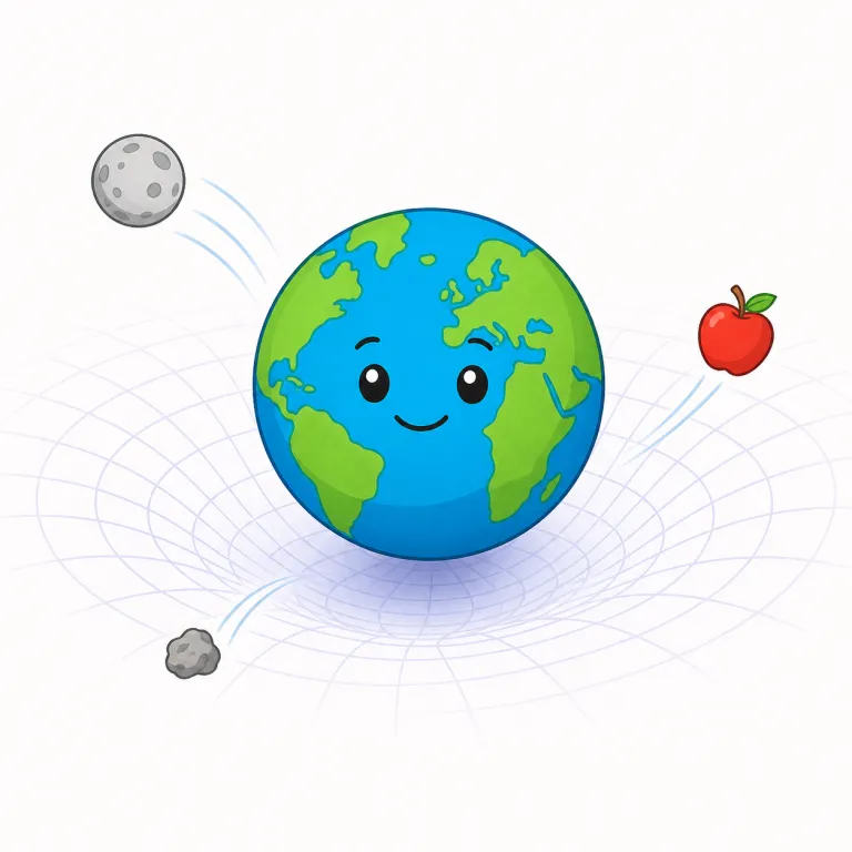 gravitationalの覚え方イラスト