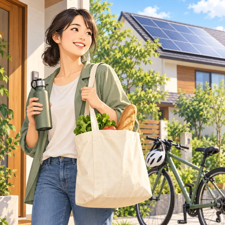 greenness（環境配慮性・noun）の覚え方イラスト