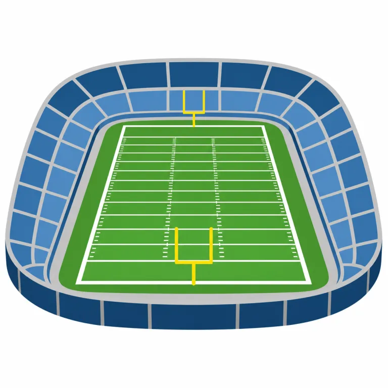 gridiron（アメリカンフットボール競技場・noun）の覚え方イラスト