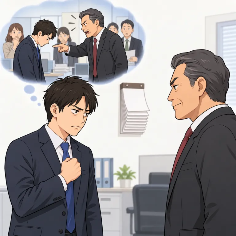 grievance（恨み・noun）の覚え方イラスト