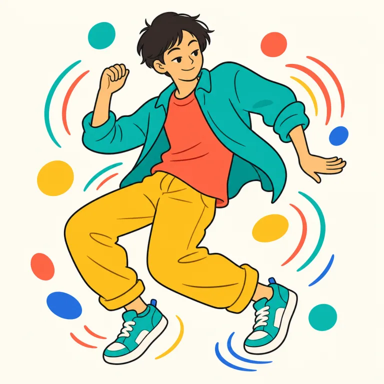 groove（ノリ、調子・noun）の覚え方イラスト
