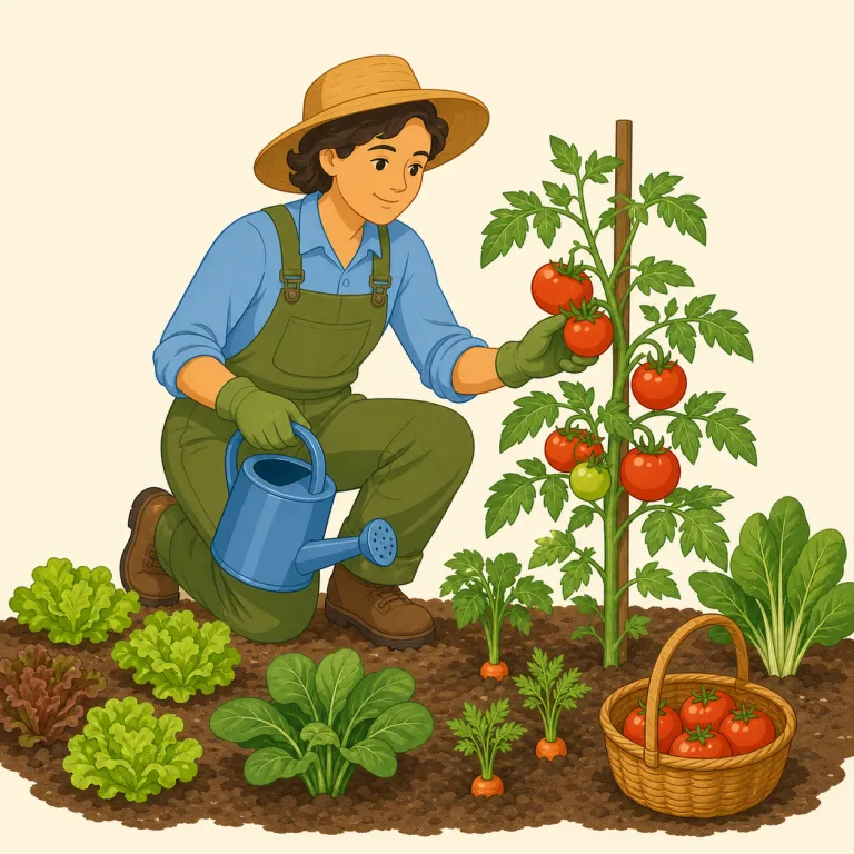 grower（栽培者・名詞）の覚え方イラスト — grow が「育つ・育てる」、-er が「〜する人」なので、grower はまず直感的に「育てる人」と分解すると覚えやすいです
