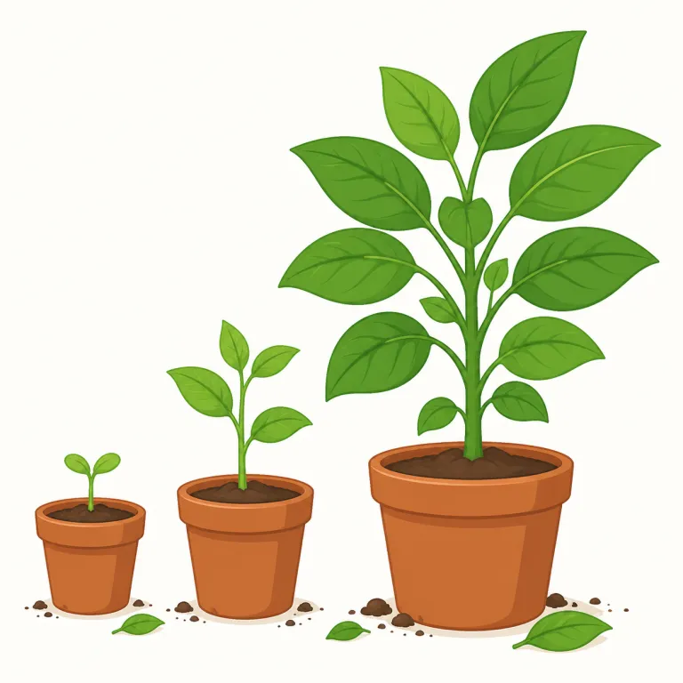 growing（成長する・形容詞）の覚え方イラスト — このエントリの growing は、数や量が「増大する」という基本義ではなく、生き物・人・組織などが発達の途中にある「成長している」という意味です