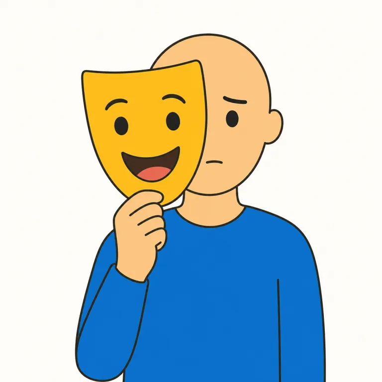 guise（見せかけ・名詞）の覚え方イラスト — disguise を知っているなら、その中心にある guise は「外から見える姿・見せかけ」の核だと押さえると覚えやすいです