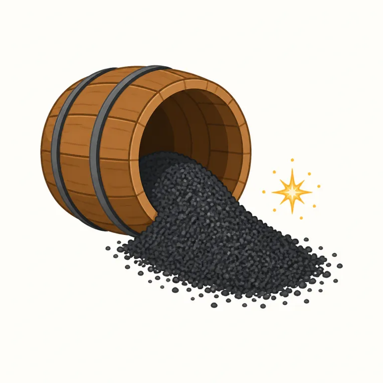 gunpowderの覚え方イラスト