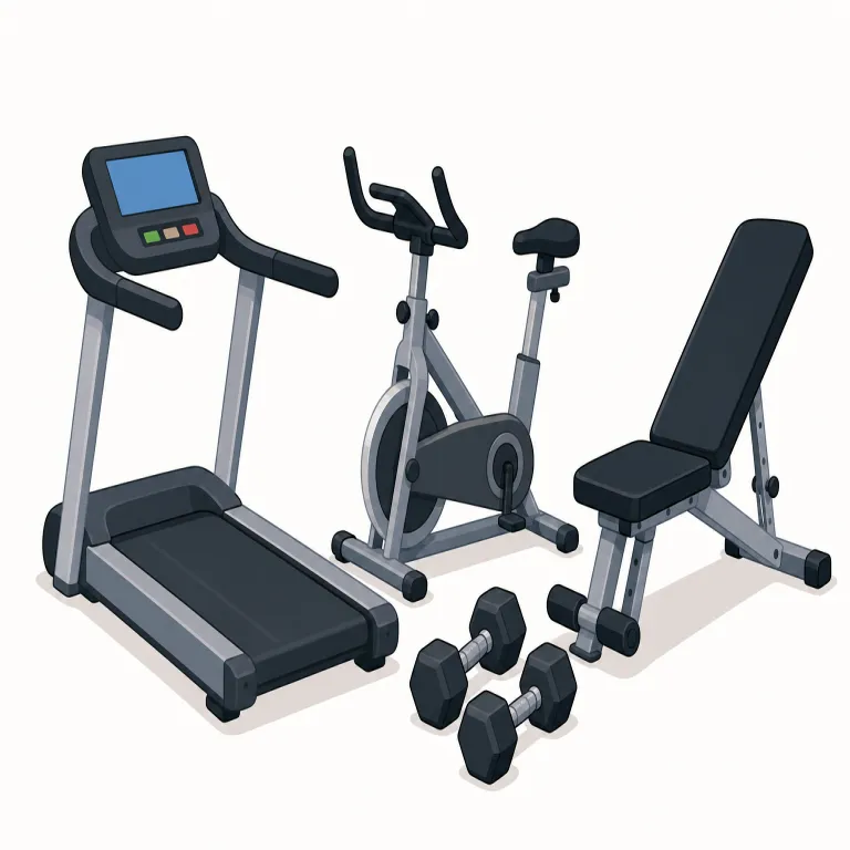 gym（ジム・名詞）の覚え方イラスト — gym は、会員として通い、運動器具やスタジオを使って体を鍛える「ジム」を表す基本語です