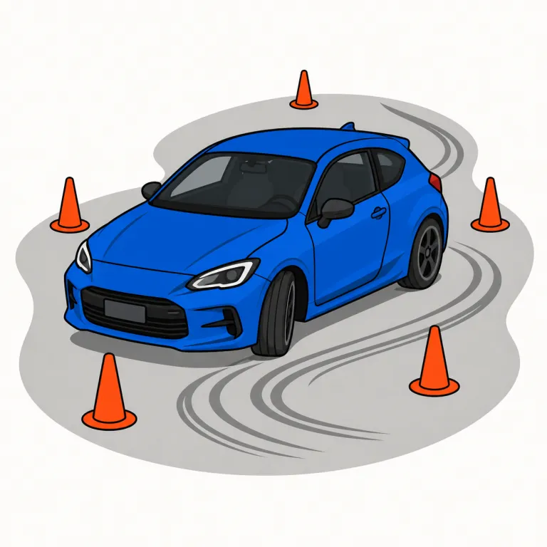 gymkhana（ジムカーナ・noun）の覚え方イラスト