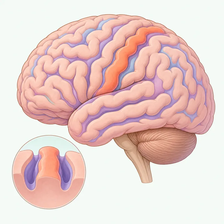 gyrus（脳回・名詞）の覚え方イラスト — gyrus は gyroscope の gyro を手がかりにすると覚えやすいです