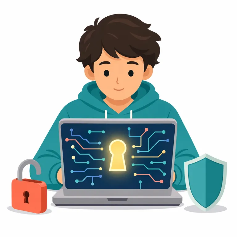 hackerの覚え方イラスト