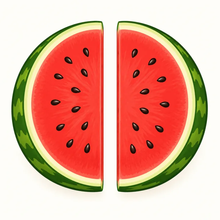 half（半分・名詞）の覚え方イラスト — half は full（全部）と対で覚えると定着しやすい語です
