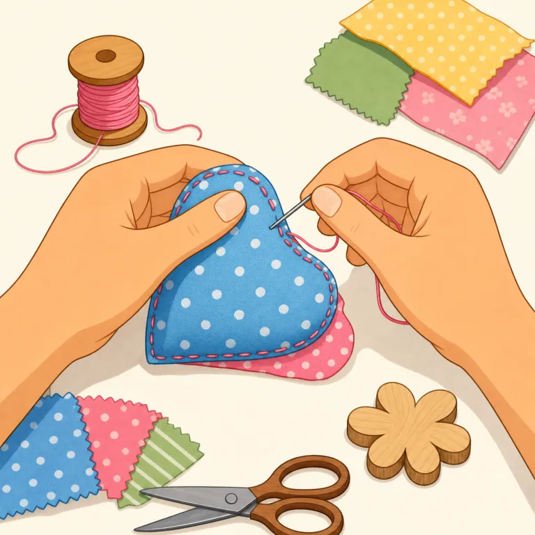 handwork（手仕事・名詞）の覚え方イラスト — `hand` と `work` がそのまま見えるので、「頭よりまず手を動かして仕上げる work」と結び付けると覚えやすいです