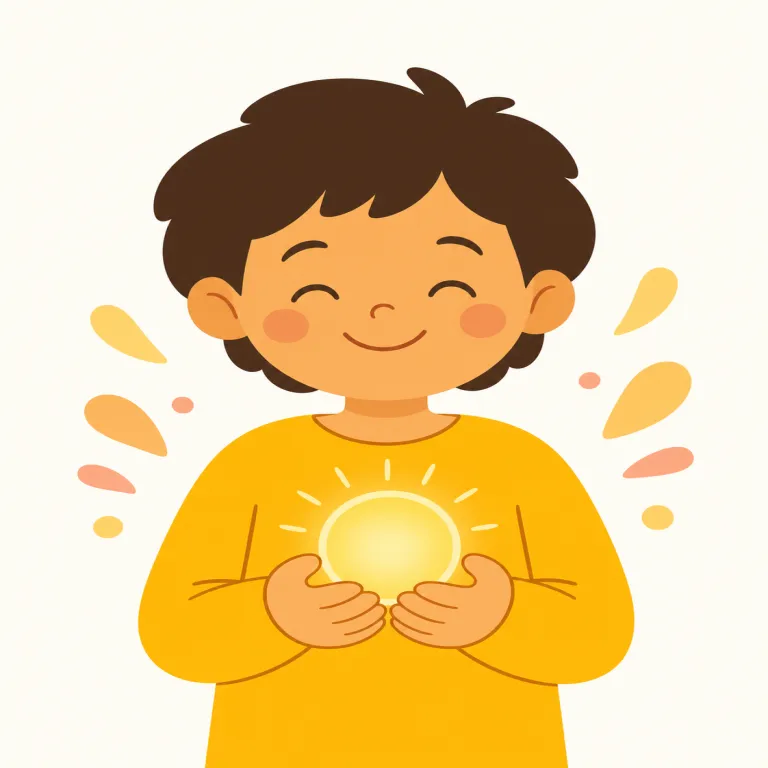 happiness（幸福・名詞）の覚え方イラスト — happiness は、まず happy を核にして覚えるのが近道