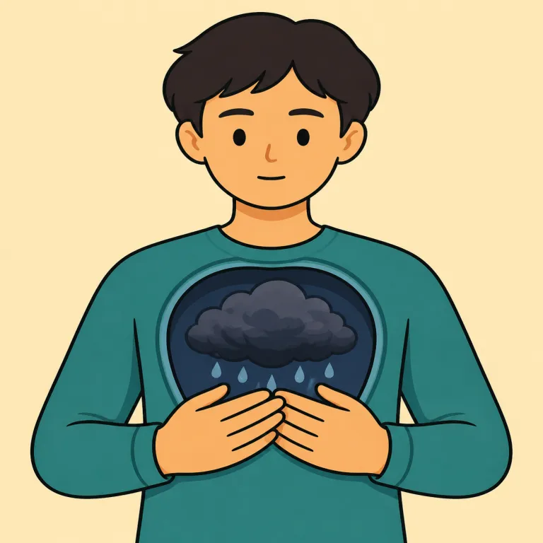 harbour（（感情などを）心に抱く・verb）の覚え方イラスト