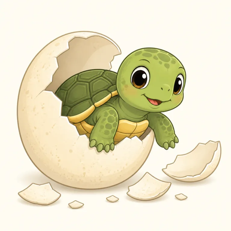 hatchling（孵化したばかりの子・名詞）の覚え方イラスト — hatch を知っていれば「卵がかえる」が核です