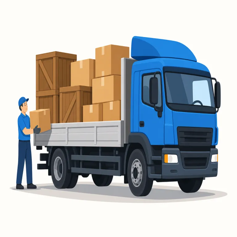 haulage（運送・名詞）の覚え方イラスト — haul を知っていれば覚えやすい