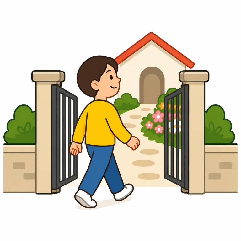have access to（立ち入れる、近づける・idiom）の覚え方イラスト