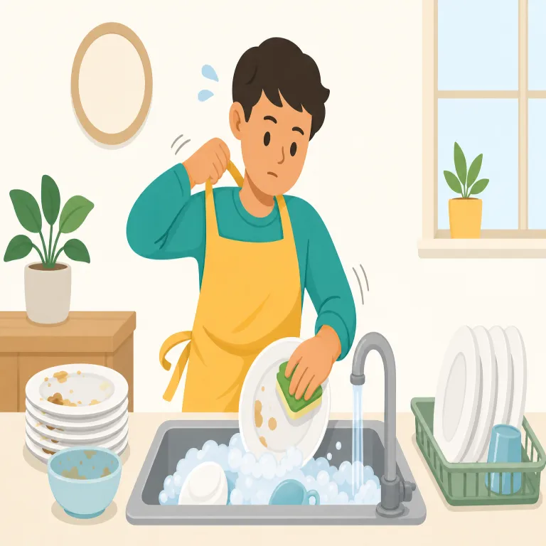 have to（～しなければならない）の覚え方イラスト — この意味では have to を一つの助動詞パーツのように見て、後ろに動詞の原形を置く形で覚えます