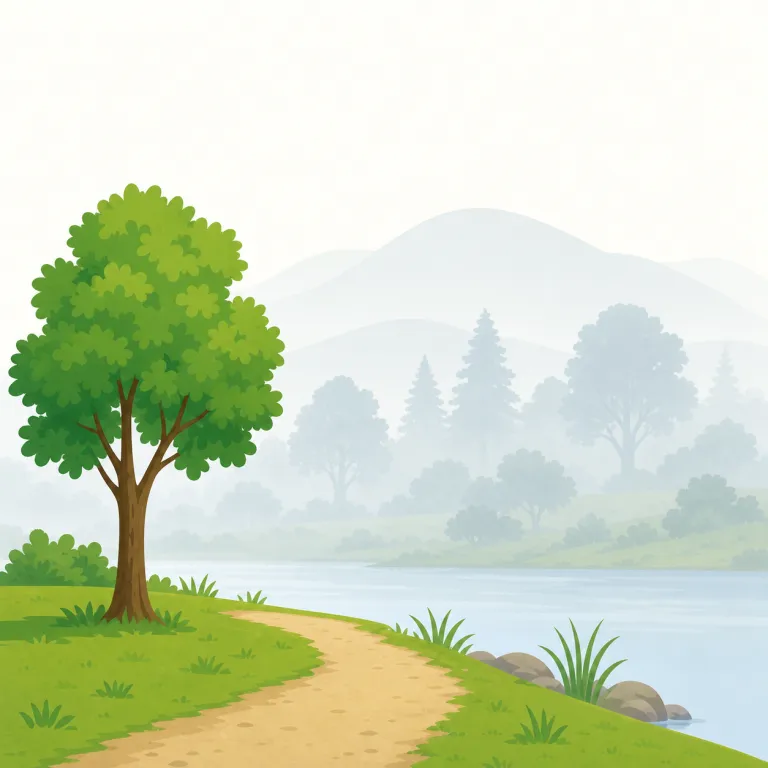 haze（もや・名詞）の覚え方イラスト — haze は hazy「かすんだ」を先に知っていると入りやすい語です