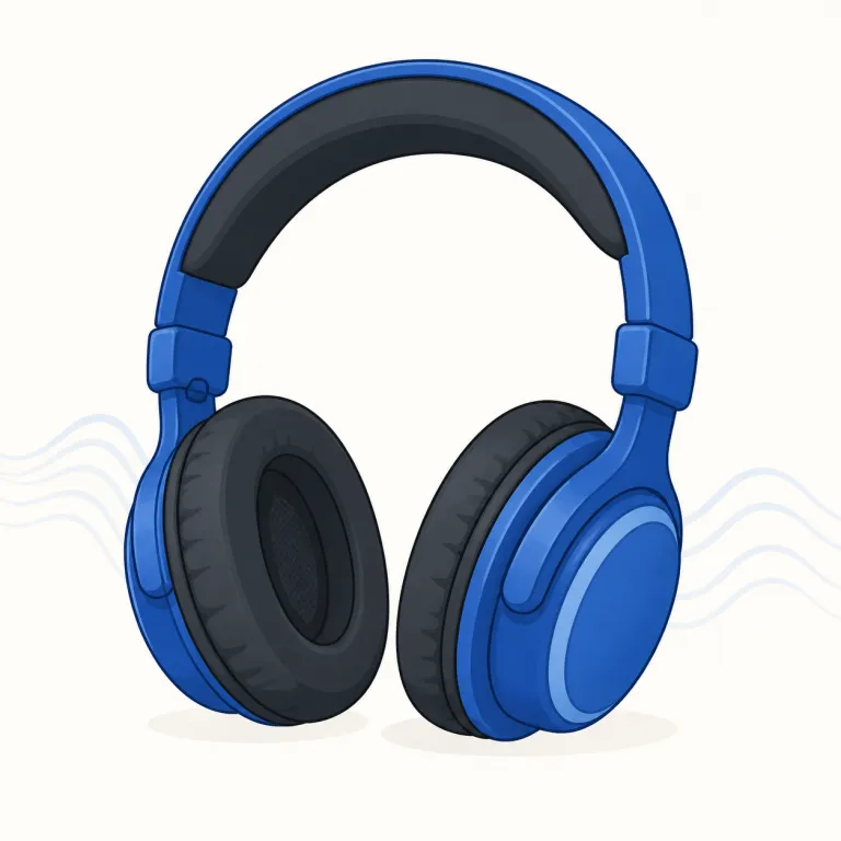 headphone（ヘッドフォン・名詞）の覚え方イラスト