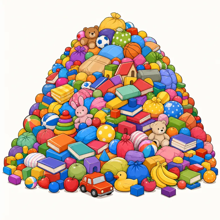heap（大量・noun）の覚え方イラスト