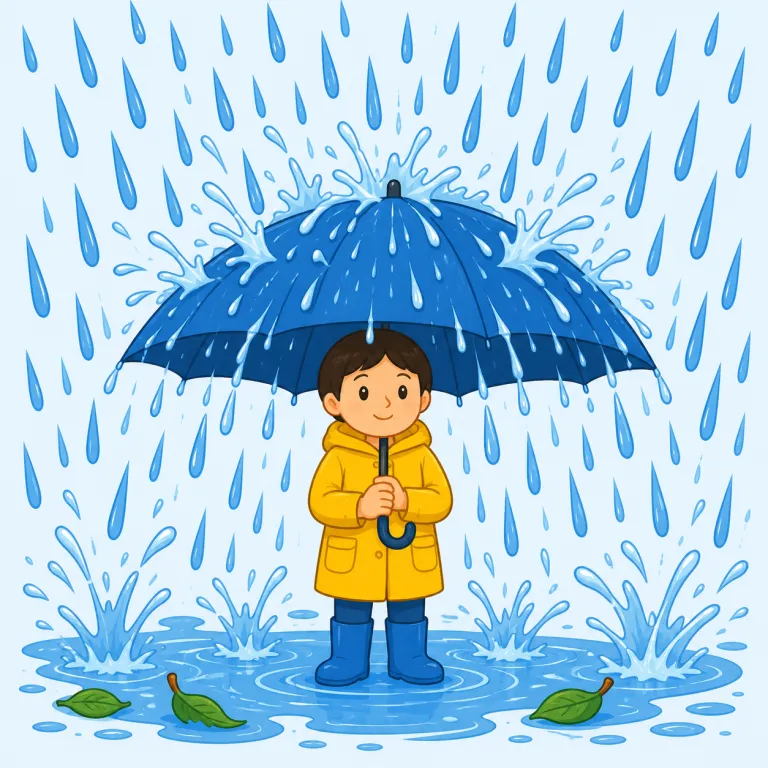 heavily（激しく、多額に、強く・副詞）の覚え方イラスト — heavy の「重い」から、物理的な重量が抽象的な量や影響力へ広がった語と考える