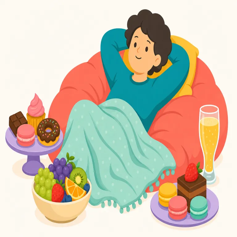 hedonist（快楽主義者・名詞）の覚え方イラスト — hedonist は hedonism（快楽主義）と並べて覚えると定着しやすい語