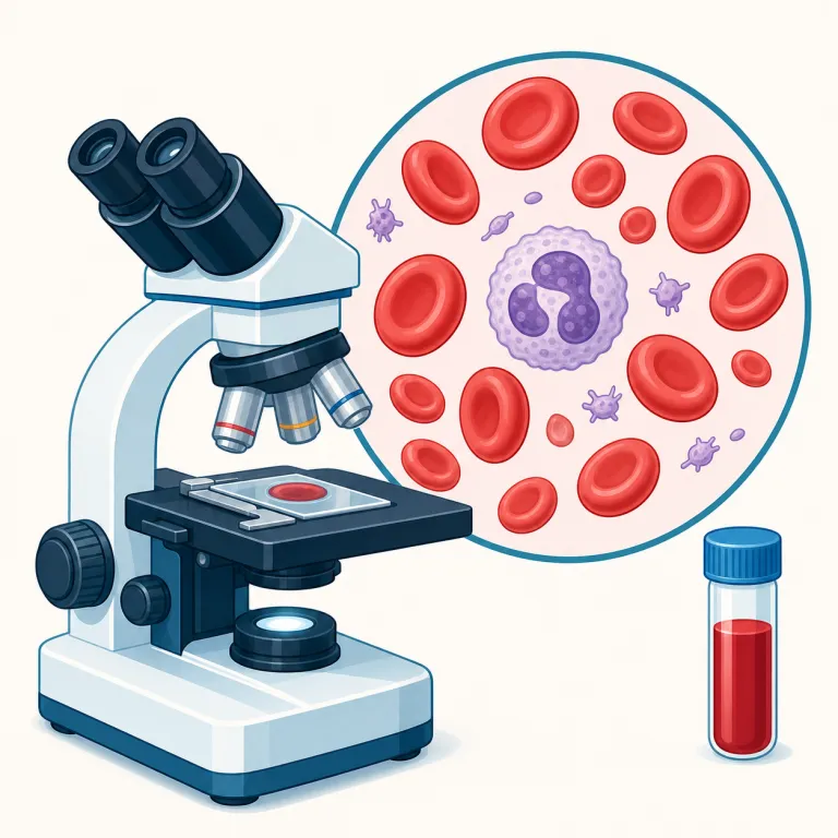 hematology（血液学・名詞）の覚え方イラスト — hematology は、まず語尾の -logy を見たら biology や psychology と同じく「〜学」と反応するのが第一歩