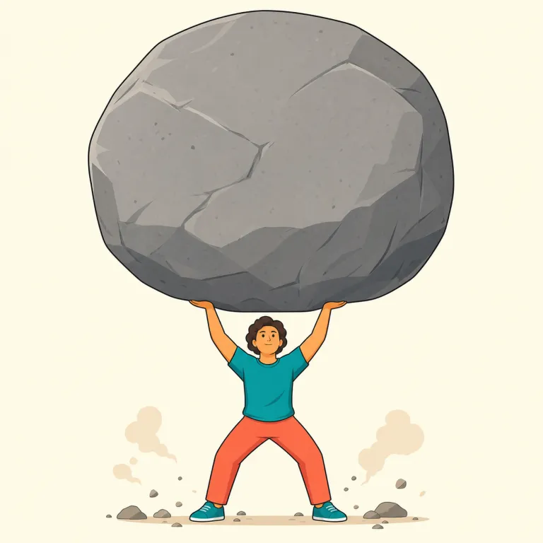 Herculean（超人的な・形容詞）の覚え方イラスト — Herculean はまず定番の組み合わせ Herculean effort / task / labor で覚えると残りやすいです