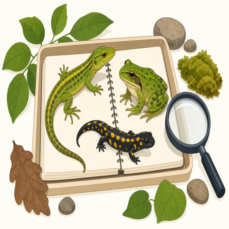 herpetological（爬虫両生類学の・形容詞）の覚え方イラスト — -ology は biology「生物学」や geology「地質学」と同じ「〜学」、-ological は biological のように「〜学の」という形容…