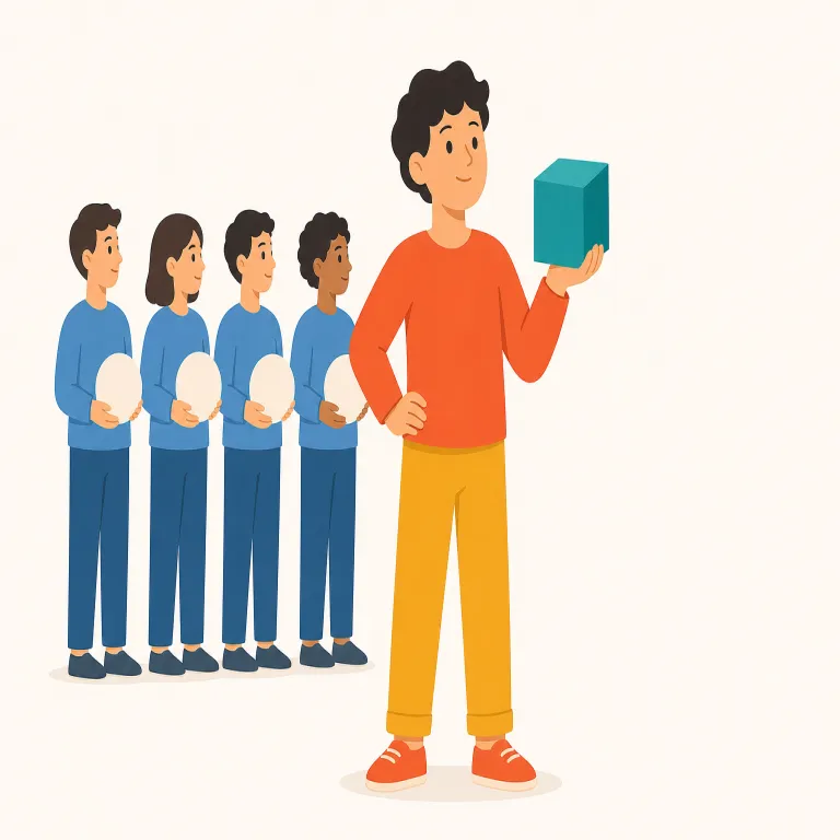 heterodox（異端の・形容詞）の覚え方イラスト — orthodox「正統派」を知っていると一気に覚えやすい