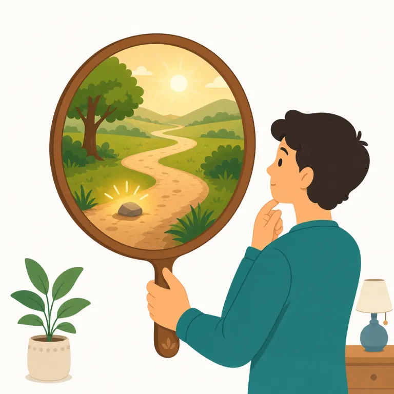 hindsightの覚え方イラスト