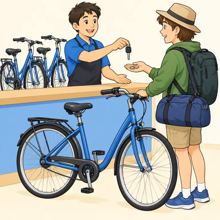 hire（借りる・verb）の覚え方イラスト