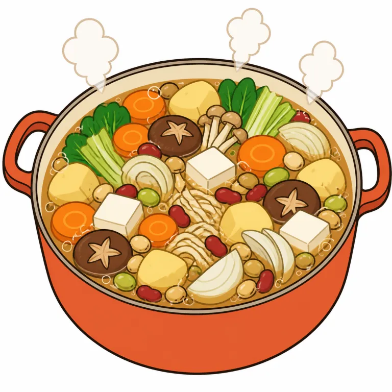hodgepodge（ごった煮・noun）の覚え方イラスト