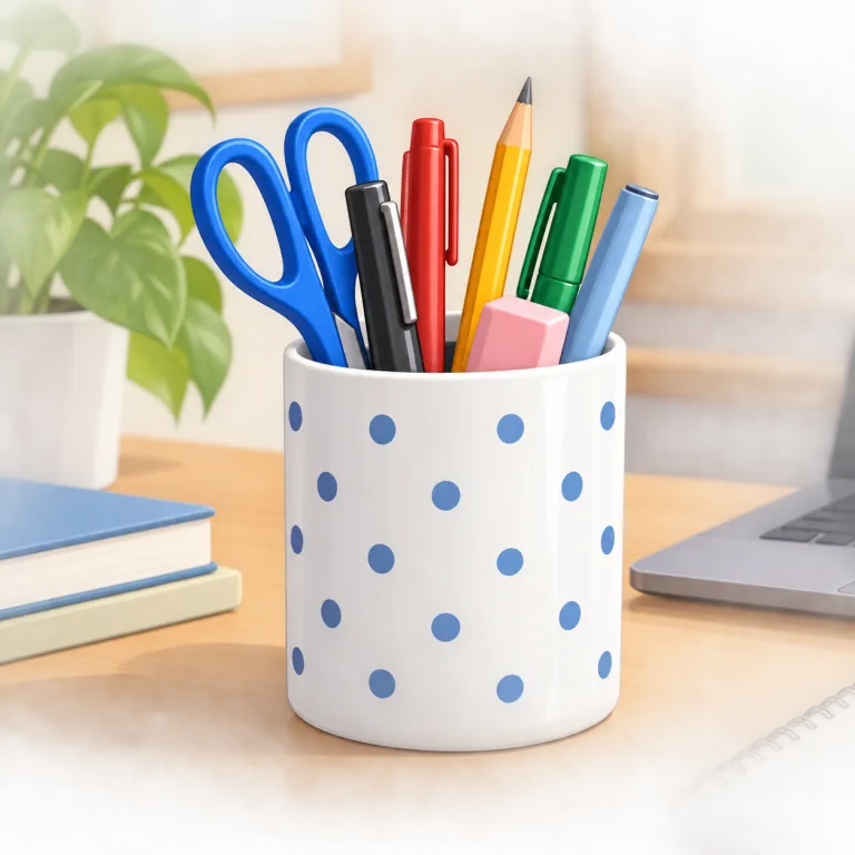 holder（物を保持する器具・noun）の覚え方イラスト