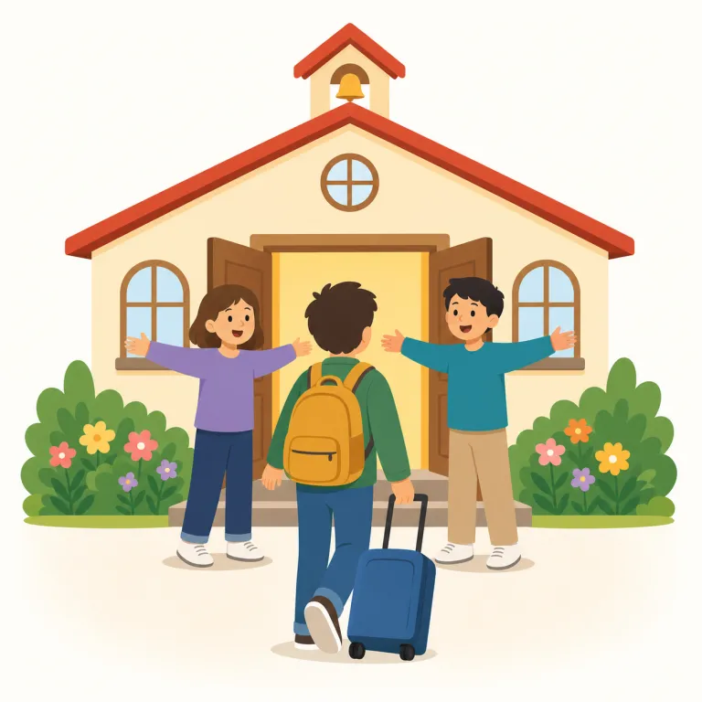 homecomingの覚え方イラスト
