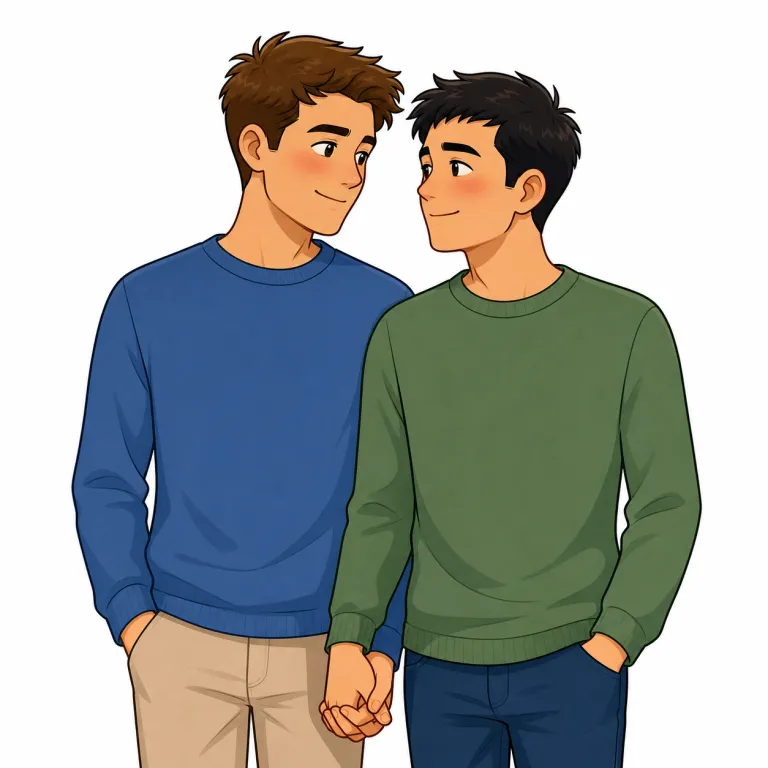 homosexual（同性愛者・noun）の覚え方イラスト