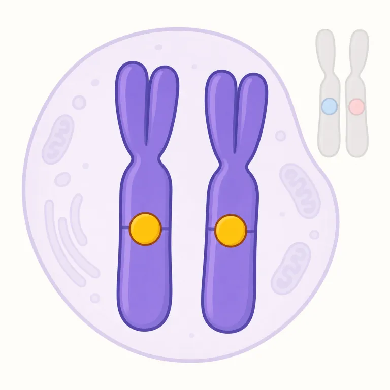 homozygous（同型接合の・形容詞）の覚え方イラスト — homo- は homogeneous「均質な」などと同じく「同じ」を表す接頭辞です