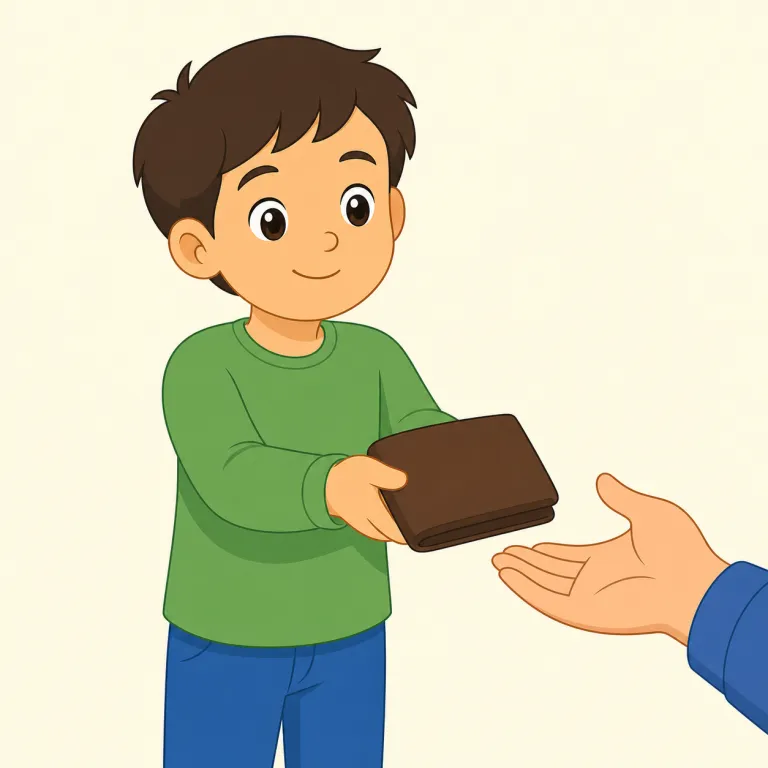 honest（正直な・形容詞）の覚え方イラスト — honest は「正直な」、つまり事実や本音をごまかさずに言う性質を表します