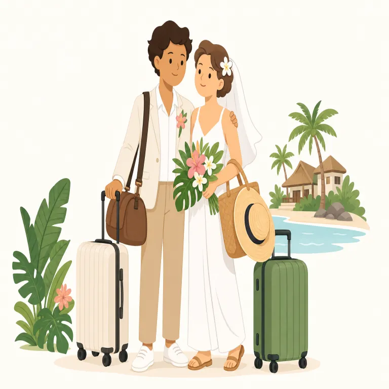 honeymoonの覚え方イラスト